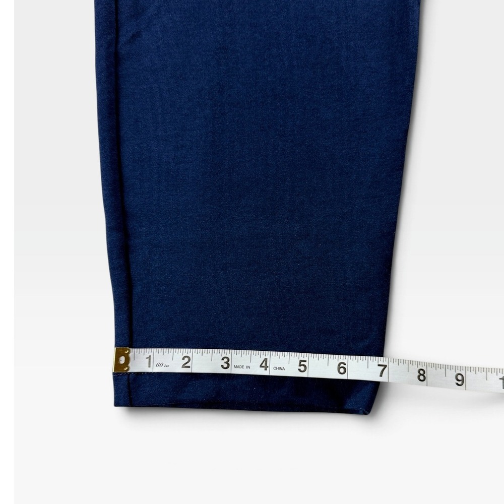 J. Jill Pure Jill Slim-Leg Cropped Pants Womens S Navy Blue Stretch NWT - Picture 5 of 10